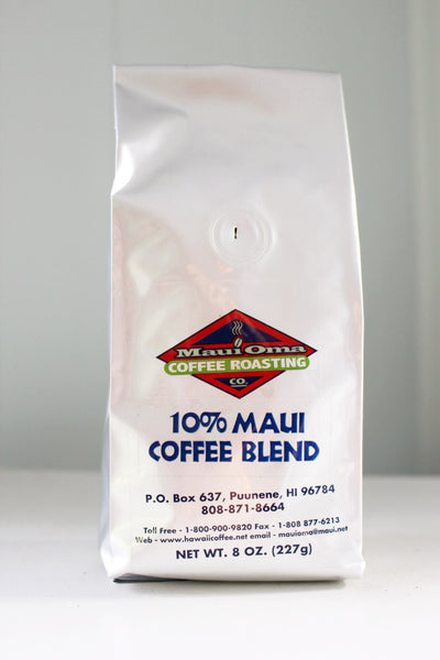 10% Maui Blend Coffee - Hawaii Made