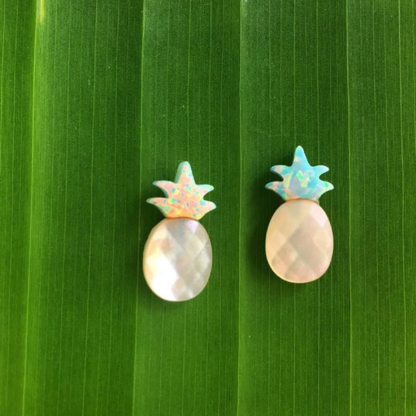 Pineapple Stud Earrings - Hawaii Made